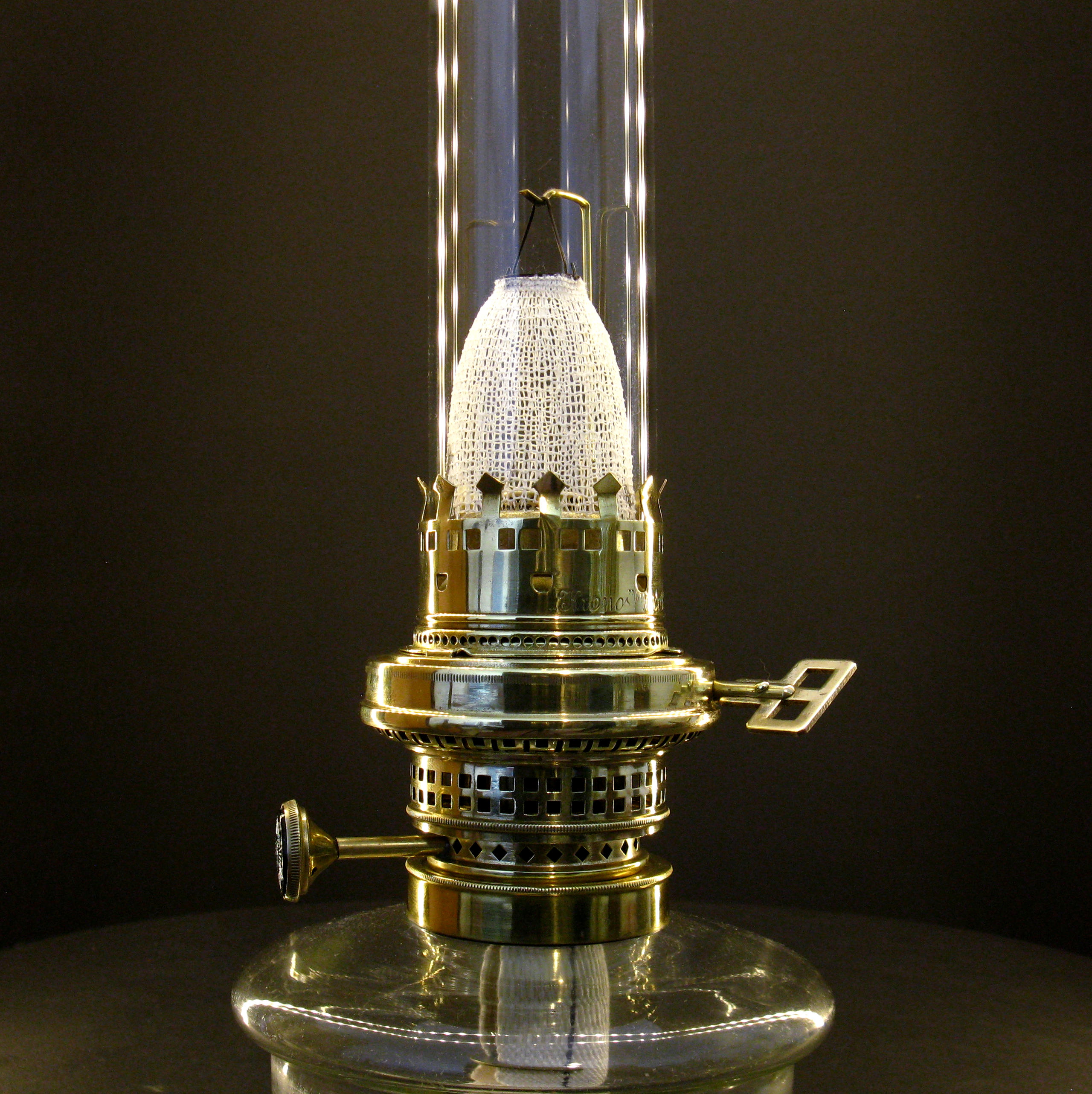 Antik Burner für Pteroleumlampe Oil Lamp gewinde 27mm Brenner Petroleumbrenner 
